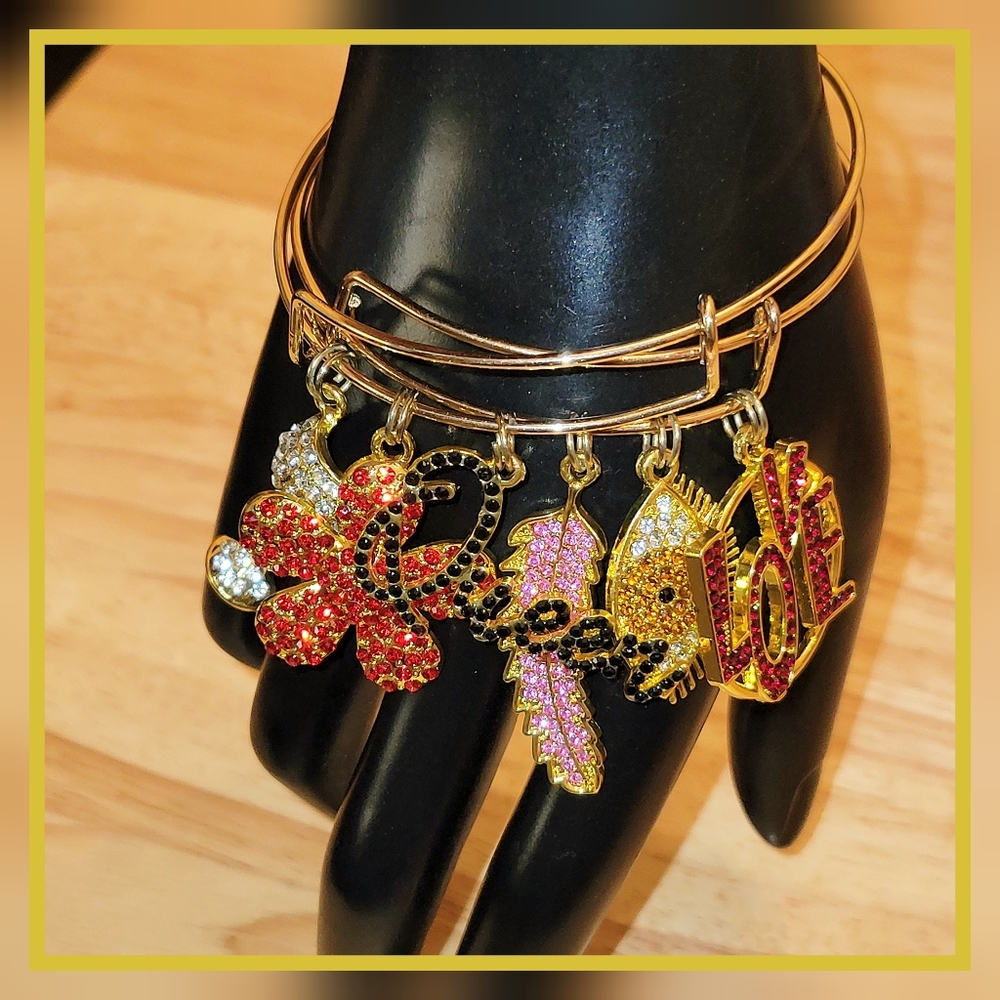 Gold Bangle Set